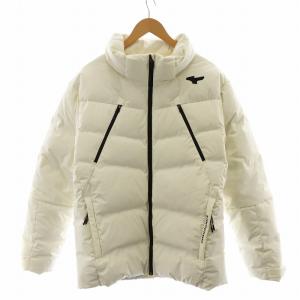 ダウンジャケット ロゴ アウター XL 白 ホワイト D2ME9662 /AN29