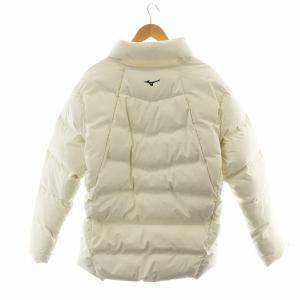MIZUNO ダウンジャケット ロゴ アウター XL 白 ホワイト D2ME9662 /AN29