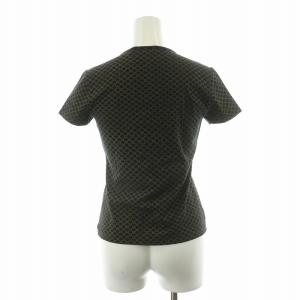 CELINE Tシャツ 半袖 総柄 M ブラック 20358 /NQ