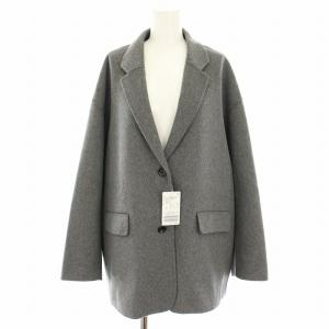 24AW ウールミックスリバージャケット テーラードジャケット シングル タグ付き 38 グレー 24010200206030
