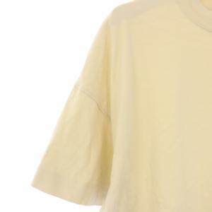 AMI Alexandre Mattiussi Heart Logo Organic Cotton T-Shirt Tシャツ カットソー 半袖 XS アイボリー