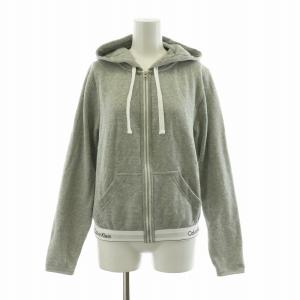 ジップアップパーカー ジャケット フーディー 長袖 S グレー /NQ