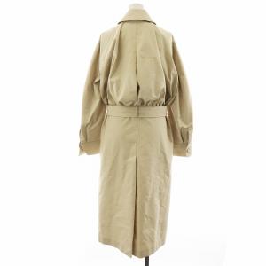 martinique レリタージュ l'heritage ハイカウントオックスステンカラーコート ロング丈 ベージュ A0341FC263