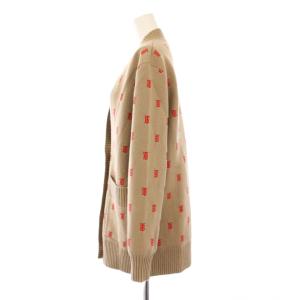 BURBERRY TBロゴ モノグラム ニットカーディガン