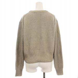 martinique ホイルプリントニット A0333KSW512 ニット ラメ セーター 長袖 F グレー /G