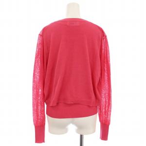 martinique l'heritage アンサンブル ニット カーディガン A0326KCD681 ノースリーブ F ピンク