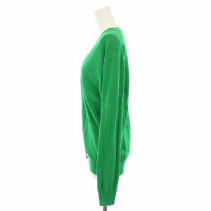 SLOANE 4Gコットン天竺Vカーディガン ニットカーディガン Vネック 長袖 2 緑 グリーン SL2S008 /YT