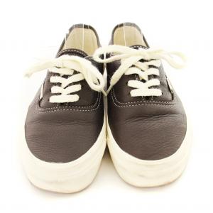 VANS オーセンティック AUTHENTIC 44DX ECO LEA CHOCO スニーカー シューズ US6