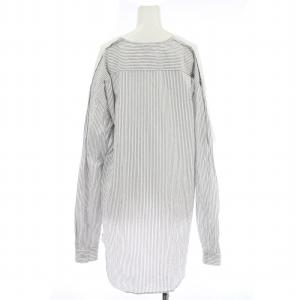 MM6 Maison Margiela COMBO STRIPE DOCKING 2WAY SHIRT S32GC0499 レイヤード シャツ