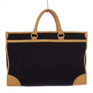 PAUL SMITH ビジネスバッグ ブリーフケース レザー ナイロン 黒 ベージュ /BM