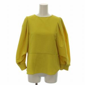 プルオーバーブラウス 長袖 38 黄色 08586065 /RE