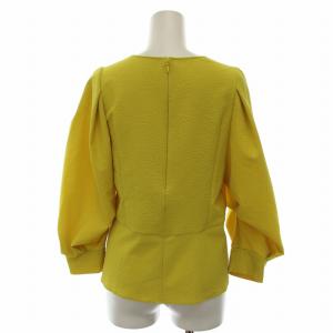 DRESSTERIOR プルオーバーブラウス 長袖 38 黄色 08586065 /RE
