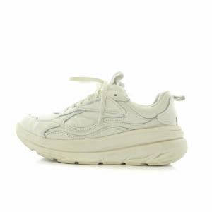 CA805 スニーカー シューズ レザー スエード US8 25cm ホワイト /NQ