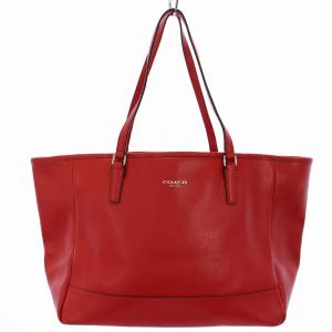 トートバッグ ハンドバッグ レザー 赤 23576 /BM