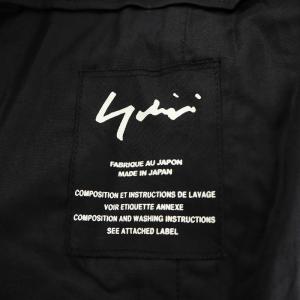 Yohji Yamamoto パンツ ジッパーフライ サイド装飾 3 黒 ブラック HZ-P77-077 /AN24