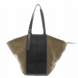 トートバッグ ハンドバッグ ショルダーバッグ レザー 黒 ブラック 茶 ブラウン /AN9