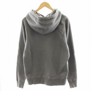 NEIGHBORHOOD THICK-H C-HOODED LS パーカー プルオーバー ロゴ M グレー 192FPNH-CSM14