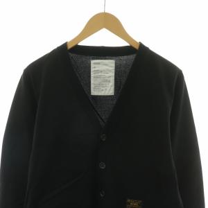 WTAPS SWEATER RACO CARDIGAN カーディガン 長袖 ワッペン 2 ブラック /NQ