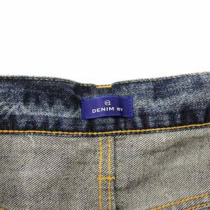 DENIM BY VANQUISH&FRAGMENT Used paint processing tapered denim pants