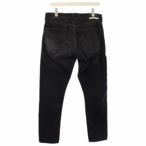 DENIM BY VANQUISH&FRAGMENT ワークパンツ コーデュロイ ダメージ加工 USED加工 32 黒 VFP4060 /TK
