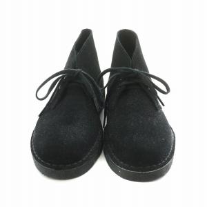 Clarks Deseyt Boot2 デザートブーツ スウェード ラメ US7.5 25cm ブラック 261554997065