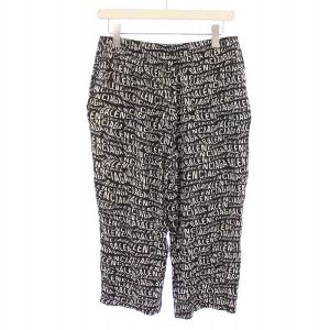 BALENCIAGA イージーパンツ 38 ホワイト ブラック