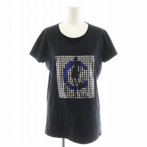 Tシャツ カットソー 半袖 ロゴ XL 黒 ブラック 29B46/2566 /AN18