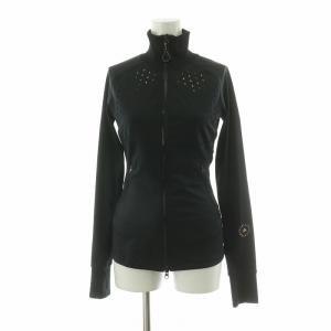 TruePurpose Midlayer Jacket ジップアップジャケット メッシュ XS ブラック