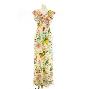 Clara Gown AVZ17053L ドレス ワンピース ロング マキシ ノースリーブ 花柄 プリント