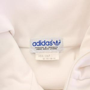 adidas Originals 80Sトラックジャケット ジャージ スタンドカラー アウター ジップアップ サイドライン ロゴ 刺繍 M