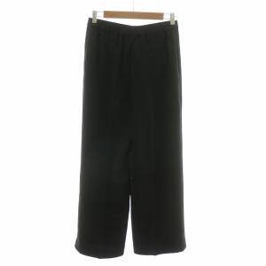 Theory 23SS CLASSIC CREPE WIDE PULL ON GB ワイドパンツ バギー S ブラック