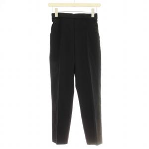 ピンタックストレッチパンツ YR22-23050SP-2 スリム センターシーム パンツ 36 黒 ブラック