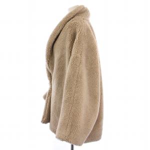 Whim Gazette WhimGazette 24AW ミドルボアコート ウール F モカ WGZ1042308A0002 /BM