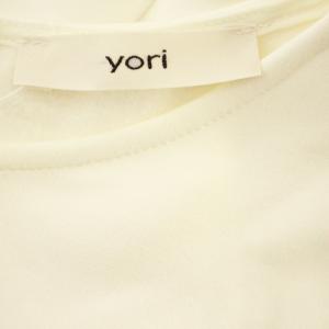 yori 22AW ぬくぬくteeブラウス YR2211-139AW-2 裏起毛 プルオーバー カットソー 長袖