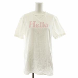 HPS別注 HELLO CREW NECK TEE Tシャツ 2 ホワイト