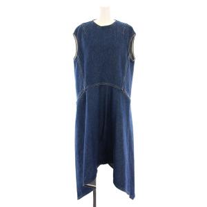 BALENCIAGA 18SS ユーロプリント ドレープワンピース ドレス 美品】 BALENCIAGA / バレンシアガ | silk 100％ / シルク 総柄