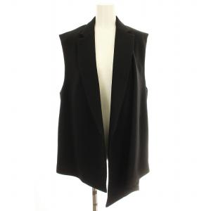 ノースリーブ ジャケット R113-6812DBC ベスト テーラード 0 黒 ブラック /G
