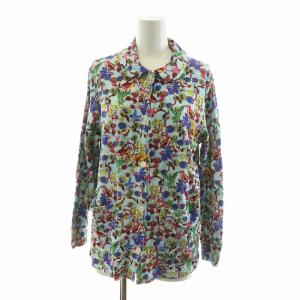 tsumori chisato SLEEP セットアップ ルームウェア 部屋着 パジャマ イージーパンツ フラワーモチーフ M マルチカラー UDX536