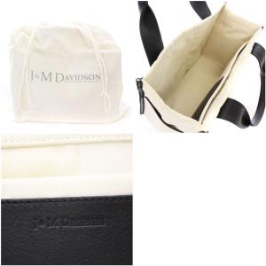 J&M DAVIDSON トートバッグ キャンバス 白 オフホワイト /G