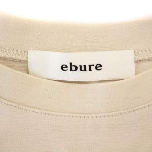 ebure スーピマコットン クルーネックTシャツ 2910900286 半袖 Tシャツ F ライトベージュ /G