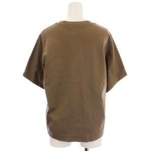ebure スーピマコットンクルーネックTシャツ カットソー 3110900355 Tシャツ 38 カーキブラウン