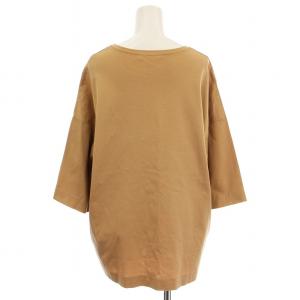 ebure スーピマコットン オーバーサイズ カットソー Tシャツ 9910900080 半袖 38 ベージュ /G