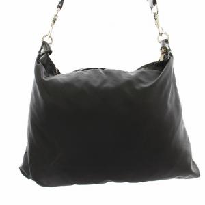 D&G ショルダーバッグ ナイロン ロゴプレート 黒 ブラック /KU