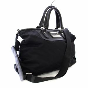 DOLCE&GABBANA トートバッグ ショルダーバッグ 2WAY ナイロン A4 黒 /TK