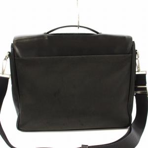 BALENCIAGA ショルダーバッグ ハンドバッグ 2WAY ビジネスバッグ ブリーフケース フラップ ロゴ グレー 黒 ブラック