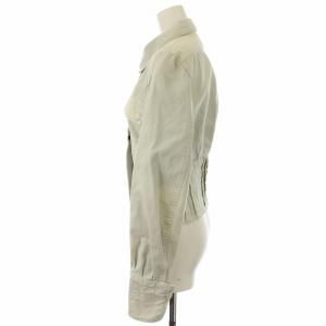 SPORTMAX CODE デニムジャケット ジージャン ショート丈 38 ライトブルー /DK