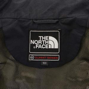 THE NORTH FACE ゴアテックス ナイロンジャケット スタンドカラー アウター ジップアップ ロゴ L 黒 ブラック /BB