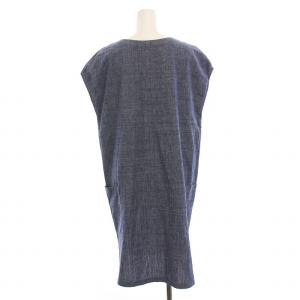 Theory Chambray Denim Saturnina CL シャンブレー デニム ワンピース ミニ 2 紺