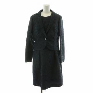 アルマアンローズ ALMA EN ROSE セットアップ 2点セット ノースリーブワンピース ジャケット