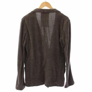 Brilla per il gusto テーラードジャケット ダブル パイル M ブラウン 24-16-0851-262 /TK